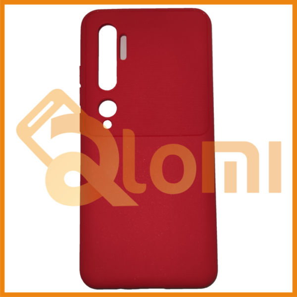 الومی - گارد فشن کیس Mi Note 10 Pro رنگ قرمز