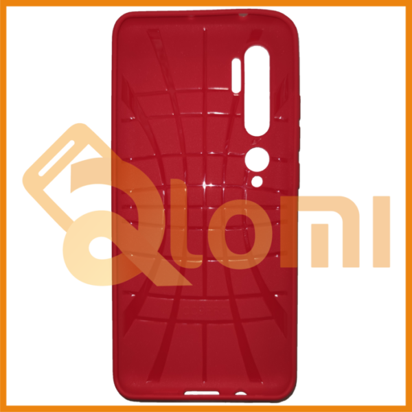 الومی - گارد فشن کیس Mi Note 10 Pro فضای داخلی قرمز