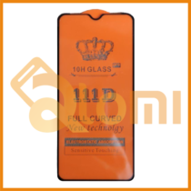 الومی - گلس شیشه ای Redmi Note 8 رنگ مشکی