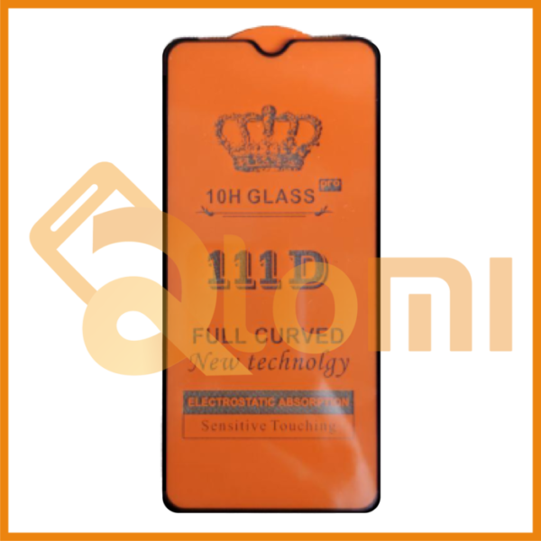 الومی - گلس شیشه ای Redmi Note 8 رنگ مشکی