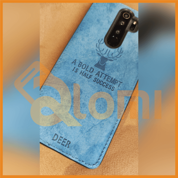 الومی - گارد گوزنی Redmi Note 8 Pro رنگ آبی